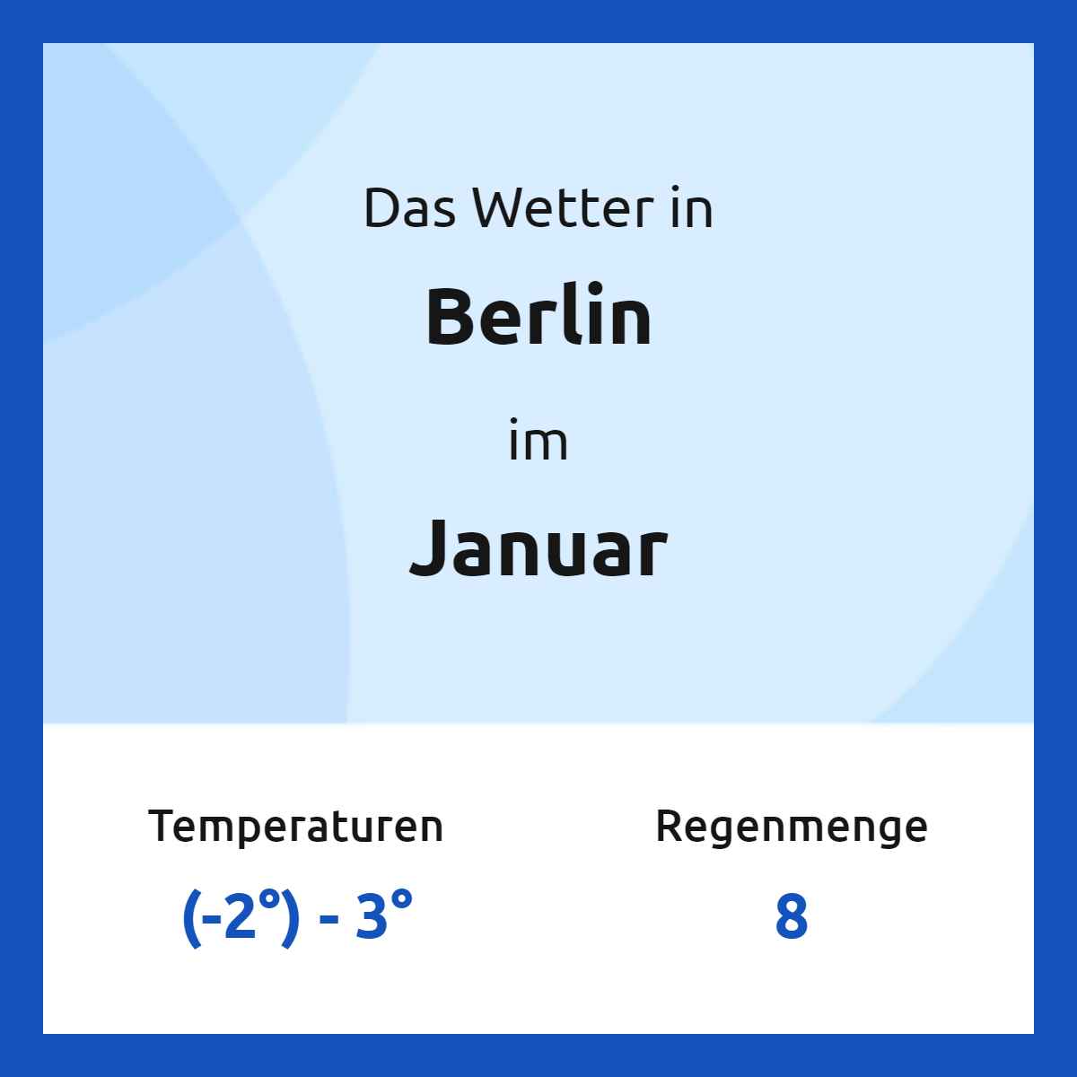 Berlin Wetter im Januar 2025 Berlin 14Tage