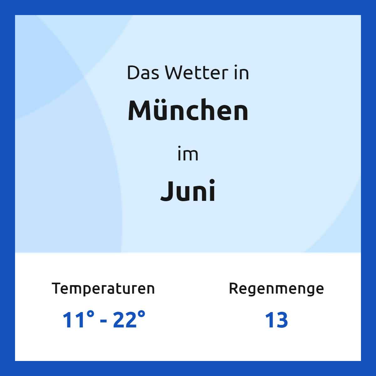 München Wetter im Juni 2024 | Wetter2.com